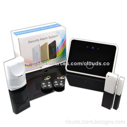 GSM wireless alarm control panel, relay output, SMS/GSM app/temperature control/contact ID